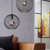 Lampa wisząca BERONI Nordlux E27 60W Metal Czarny