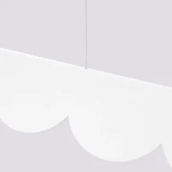 Lampa wisząca BISCUIT biała LED 4000K (TH.533) - Thoro Lighting