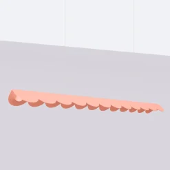 Lampa wisząca BISCUIT brzoskwiniowy LED 4000K (TH.660) - Thoro Lighting