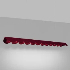 Lampa wisząca BISCUIT burgund LED 4000K (TH.657) - Thoro Lighting