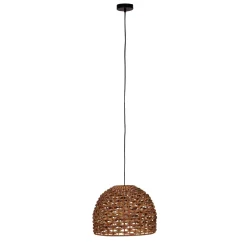 Lampa wisząca Boho ażurowa Hiacynt wodny 46x46x134cm (55874-017) - DIJK