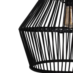 Lampa wisząca Boho bambusowa 38x38x142cm (55703-074) - DIJK