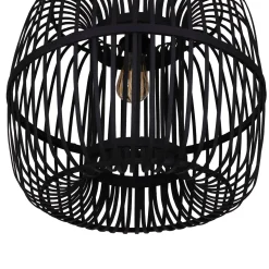 Lampa wisząca Boho bambusowa 38x38x132cm (55707-074) - DIJK