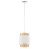 Lampa wisząca BOHO biała 1 PŁ Ø 20 (6528) - TK Lighting