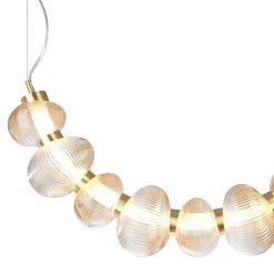 Lampa wisząca BOLLA GOLD 36W LED (ML1428) - Milagro