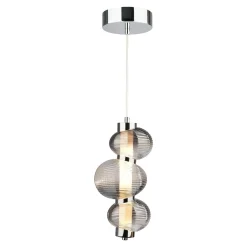 Lampa wisząca BOLLA SMOKED 12W LED (ML1425) - Milagro
