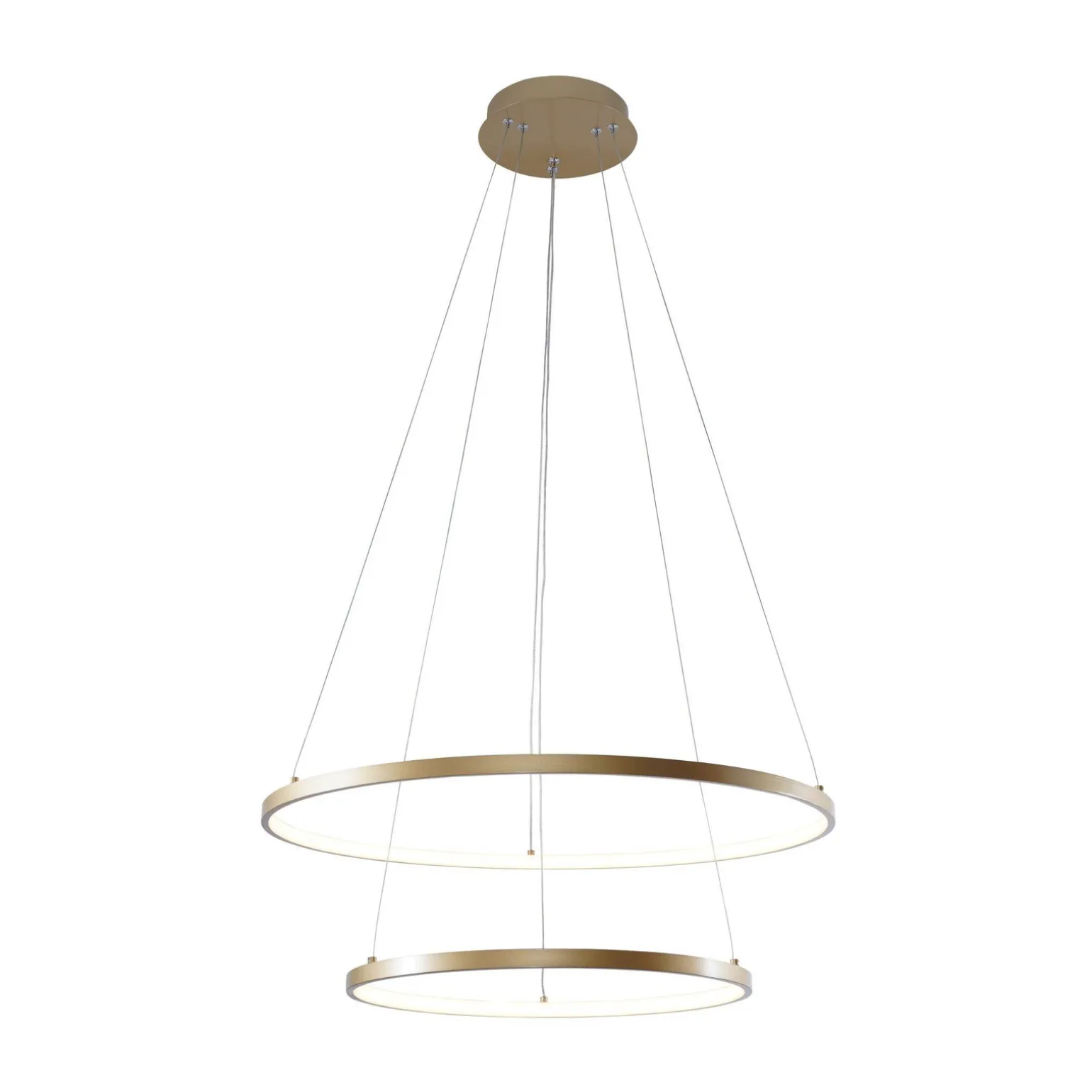 Lampa wisząca BRENO złota Ø 60 cm (18140GD-2) - Zuma Line