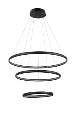 Lampa wisząca BRIGHTON 3 BK (AZ4428) - Azzardo