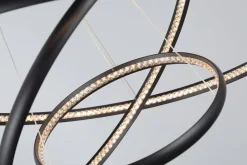 Lampa wisząca BRIGHTON 3 BK (AZ4428) - Azzardo