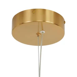 Lampa wisząca BRILLA-6 LED biało-złota 125 cm (ST-CP241210-6L GOLD) - Step into Design