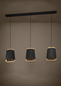 Lampa wisząca CAMALOZA czarna (390186) - EGLO