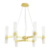 Lampa wisząca CANDELA-6 złota 70 cm (DN1505-6 gold) - Step into Design