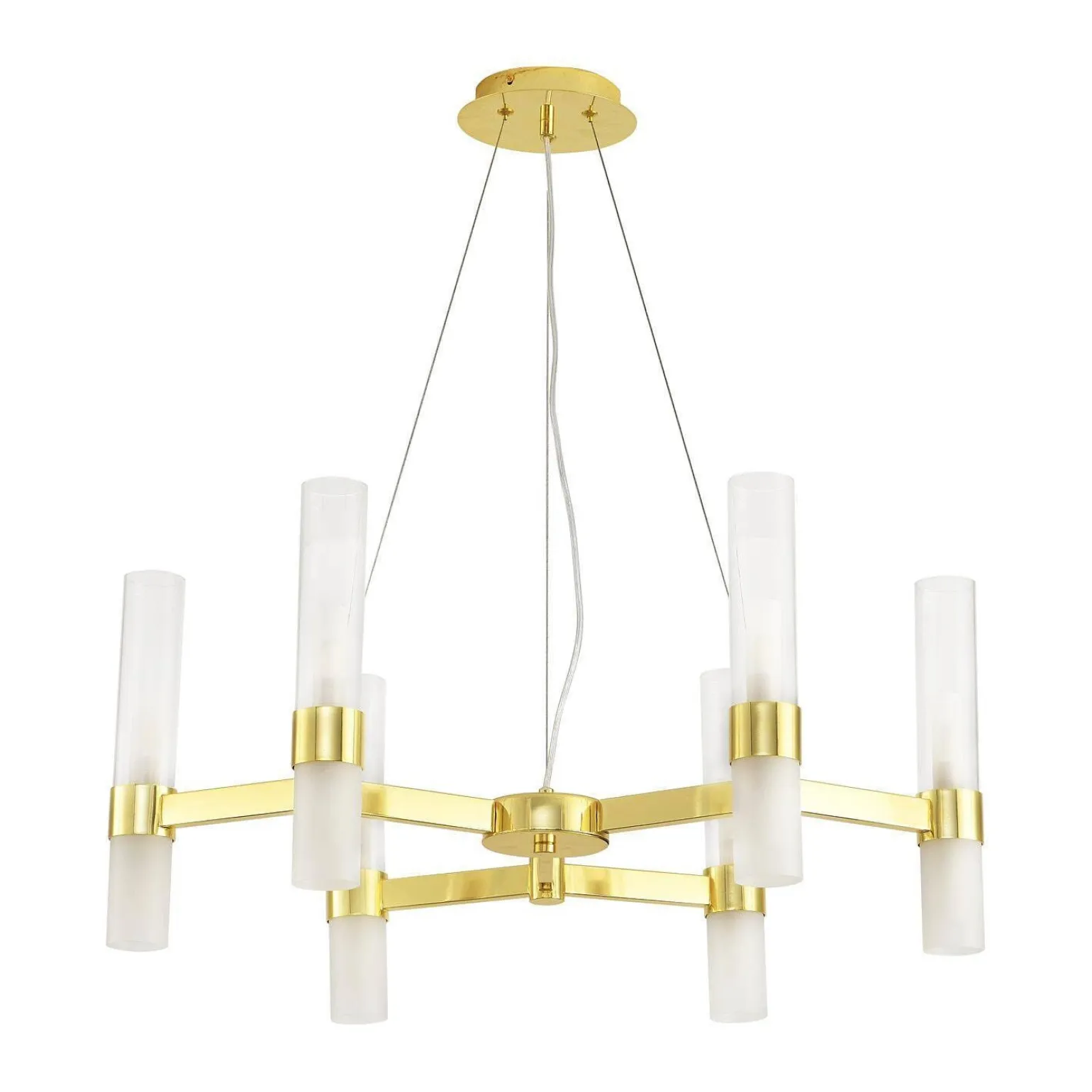 Lampa wisząca CANDELA-6 złota 70 cm (DN1505-6 gold) - Step into Design