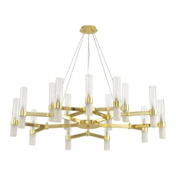 Lampa wisząca CANDELA-15 złota 120 cm (DN1505-15 gold) - Step into Design