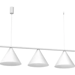 Lampa wisząca CAPITAL 3 biała (MLP0939) - Milagro