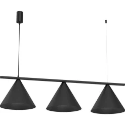 Lampa wisząca CAPITAL 3 czarna (MLP0938) - Milagro