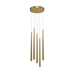 Lampa wisząca Cascade 5 złota (MOD132PL-L36BSK2) - Maytoni