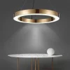 Lampa wisząca CIRCLE 60 LED ściemniana (ST-8848-60 brass) - Step into Design