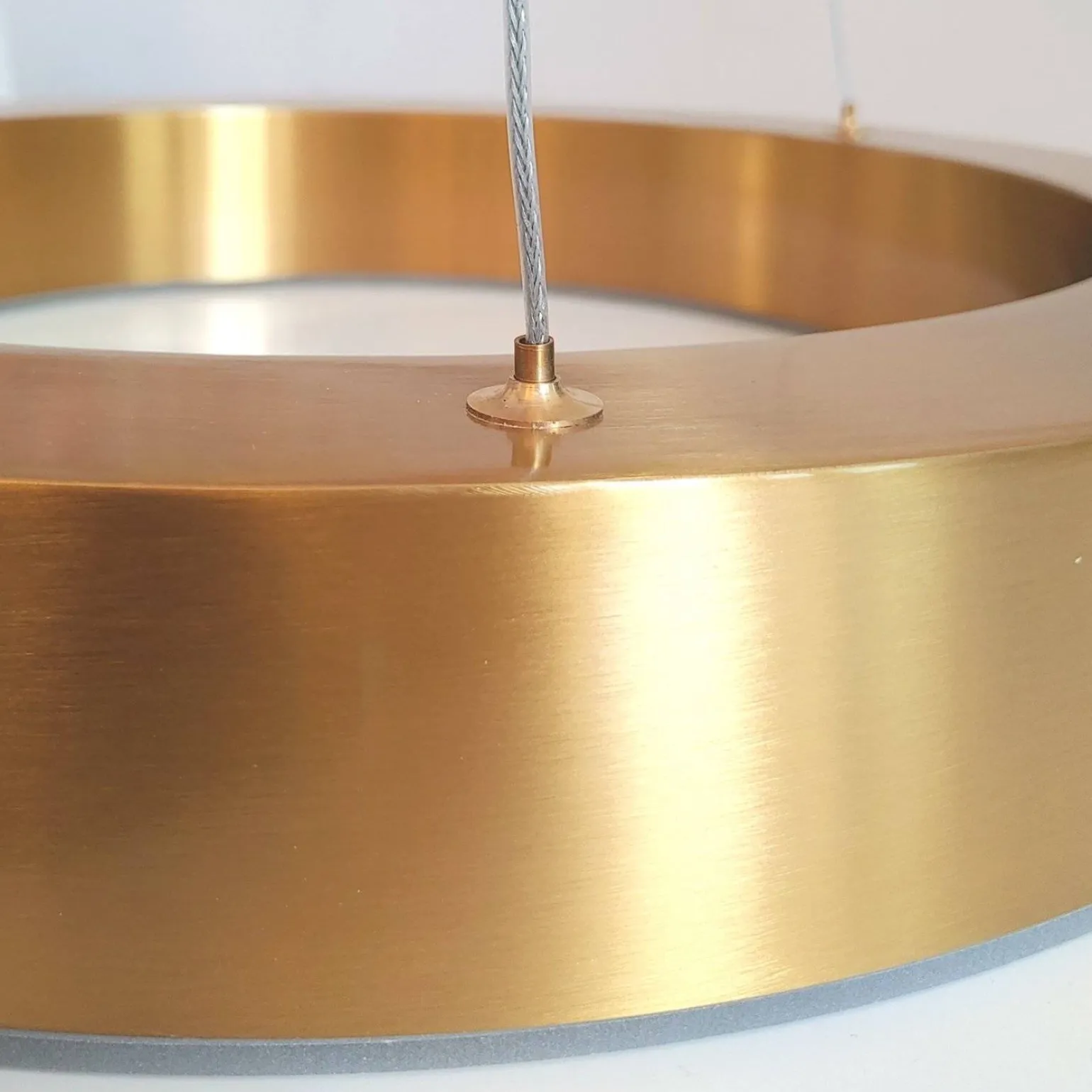 Lampa wisząca CIRCLE 60 LED ściemniana (ST-8848-60 brass) - Step into Design