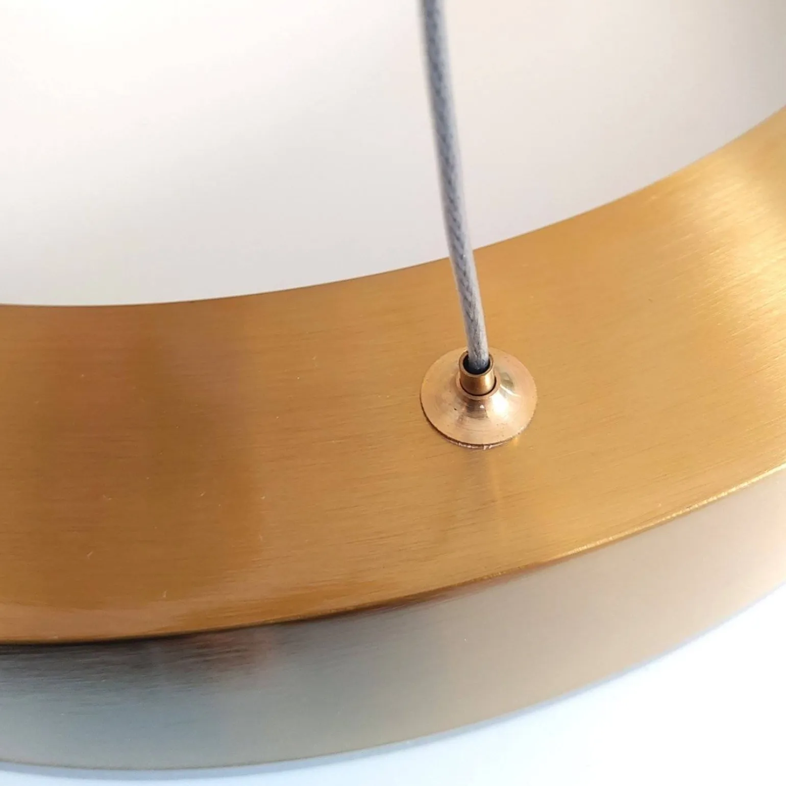 Lampa wisząca CIRCLE 60 LED ściemniana (ST-8848-60 brass) - Step into Design