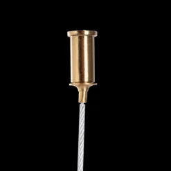 Lampa wisząca CIRCLE 60 LED ściemniana (ST-8848-60 brass) - Step into Design