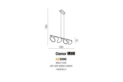 Lampa wisząca CLAMOR (AZ2696) - Azzardo