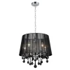 Lampa wisząca Cornelia (MDM-2572/5 BK) Italux - żyrandol