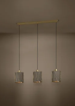 Lampa wisząca COROJAL złoty (390207) - EGLO