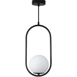 Lampa wisząca COSTA SOLO czarna 40 cm (DP0001A-400 black) - Step into Design