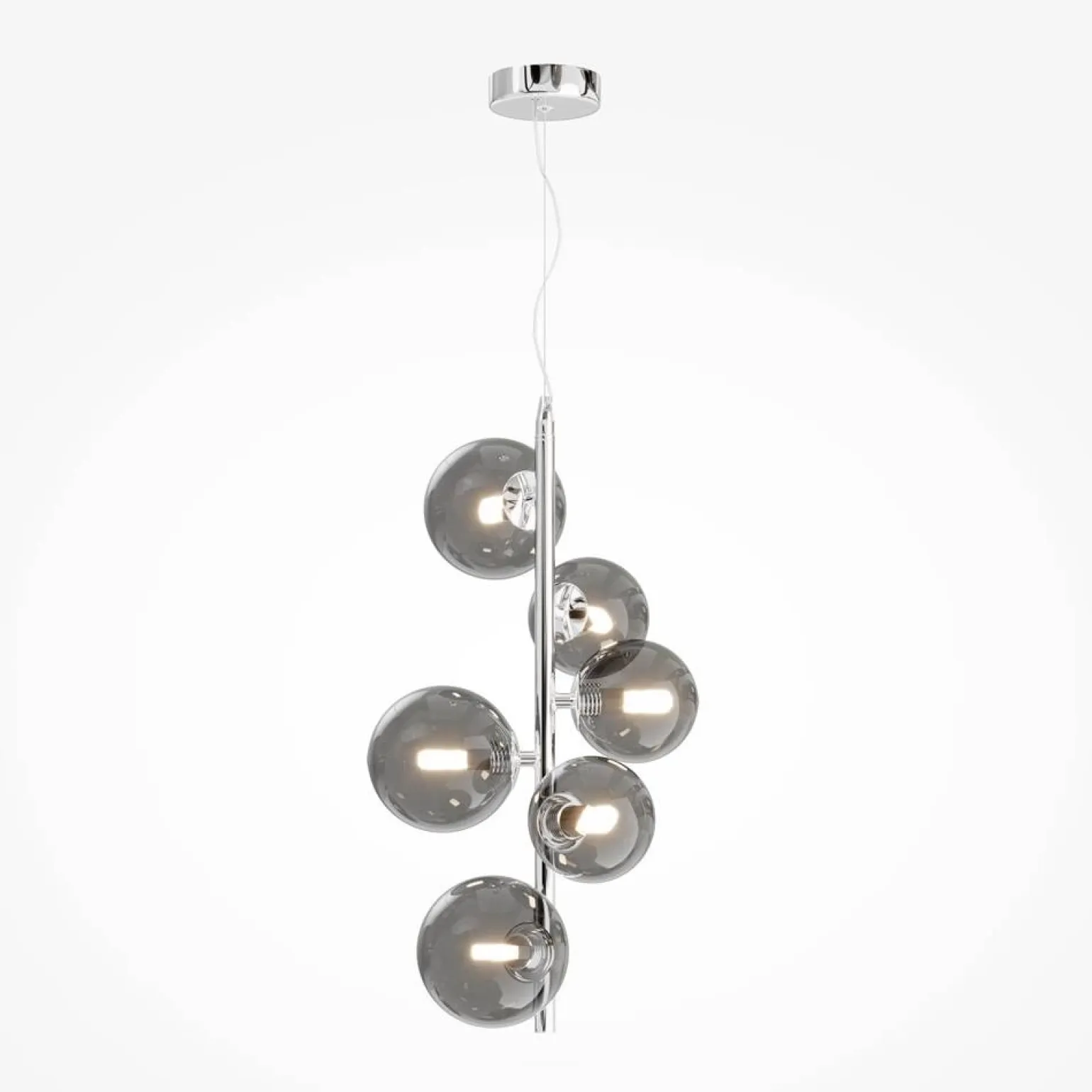 Lampa wisząca Dallas chrom (MOD545PL-06CH) - Maytoni