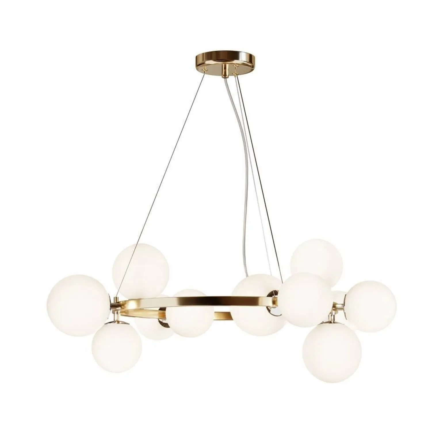 Lampa wisząca Dallas złota (MOD545PL-11BS) - Maytoni