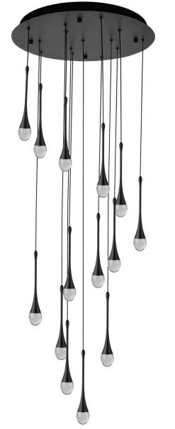 Lampa wisząca DALMA 14 ROUND Czarny (AZ6011) - Azzardo