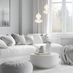 Lampa wisząca DAPHNE WHITE 12W (ML0862) - Milagro