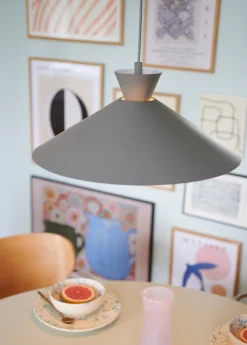 Lampa wisząca DIAL Nordlux E27 40W Metal Szary