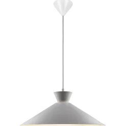 Lampa wisząca DIAL Nordlux E27 40W Metal Szary
