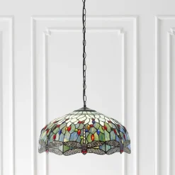 Lampa Wisząca Dragonfly blue (66148) Tiffany