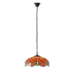 Lampa Wisząca Dragonfly flame (64081) Tiffany