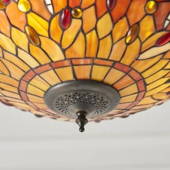 Lampa Wisząca Dragonfly flame (64076) Tiffany