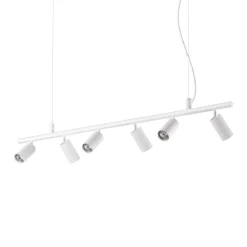 Lampa wisząca DYNAMITE Biały (DYNAMITE_SP6_BIANCO) - Ideal Lux
