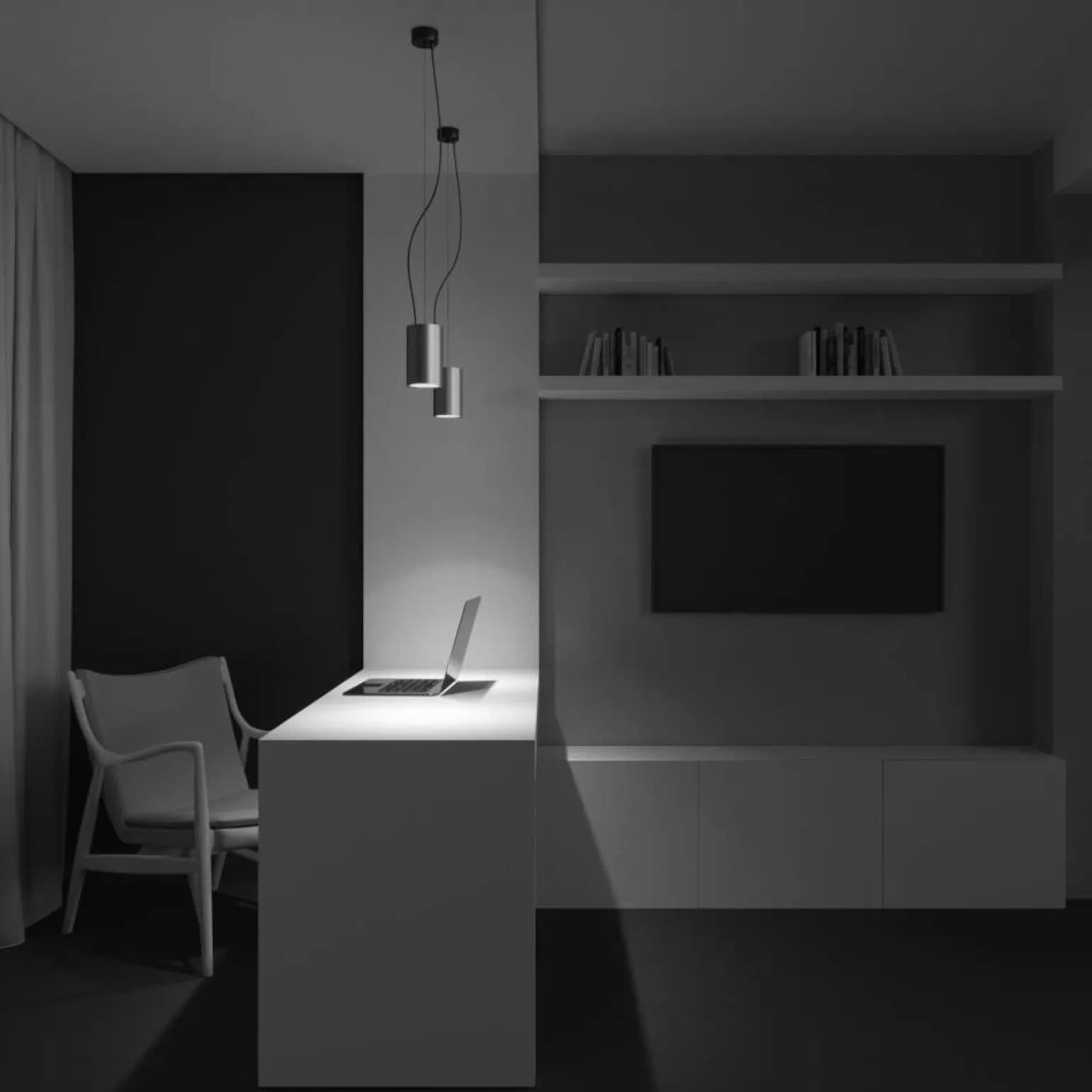 Lampa wisząca Efir (P089PL-25W3K-MG) - Maytoni