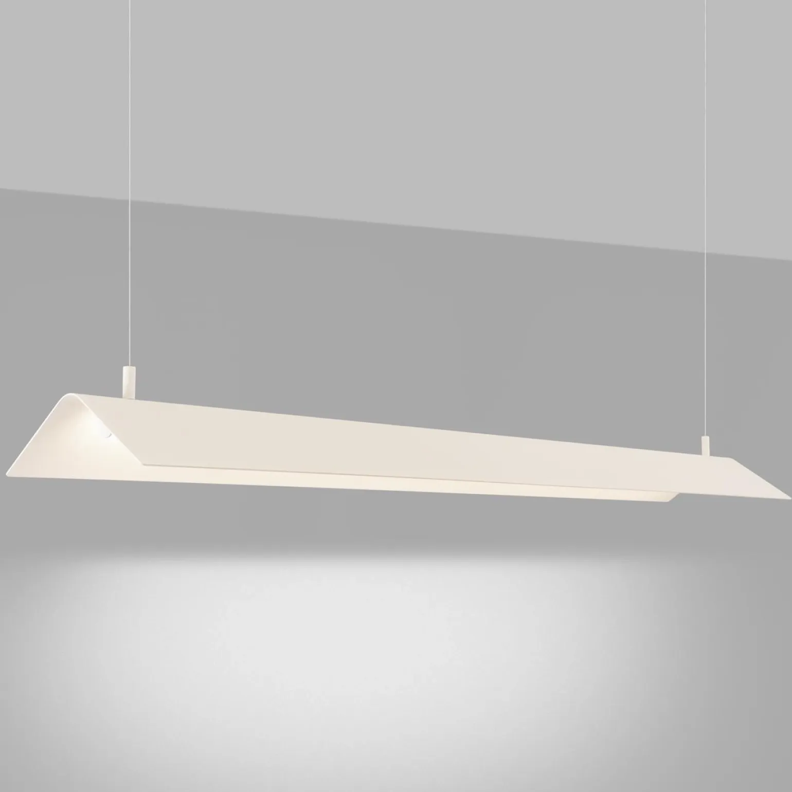 Lampa wisząca ELVA beżowa LED 4000K (TH.531) - Thoro Lighting