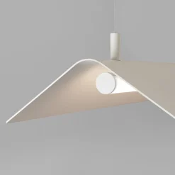 Lampa wisząca ELVA beżowa LED 4000K (TH.531) - Thoro Lighting