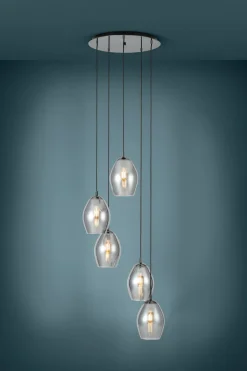 Lampa wisząca ESTANYS nikiel (39567) - EGLO