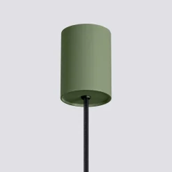 Lampa wisząca ESTRIA 1 beżowa/zielona oliwka (SL.1872) - Sollux Lighting