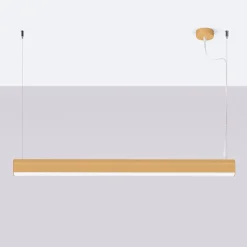 Lampa wisząca FARGE złota LED 4000K (TH.299) - Thoro Lighting