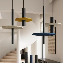 Lampa wisząca FELTRO 1 czarna/granatowa (SL.1881) - Sollux Lighting