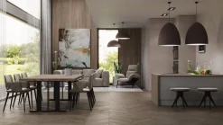 Lampa wisząca GANDRA duża czekoladowa (5040) - Shilo