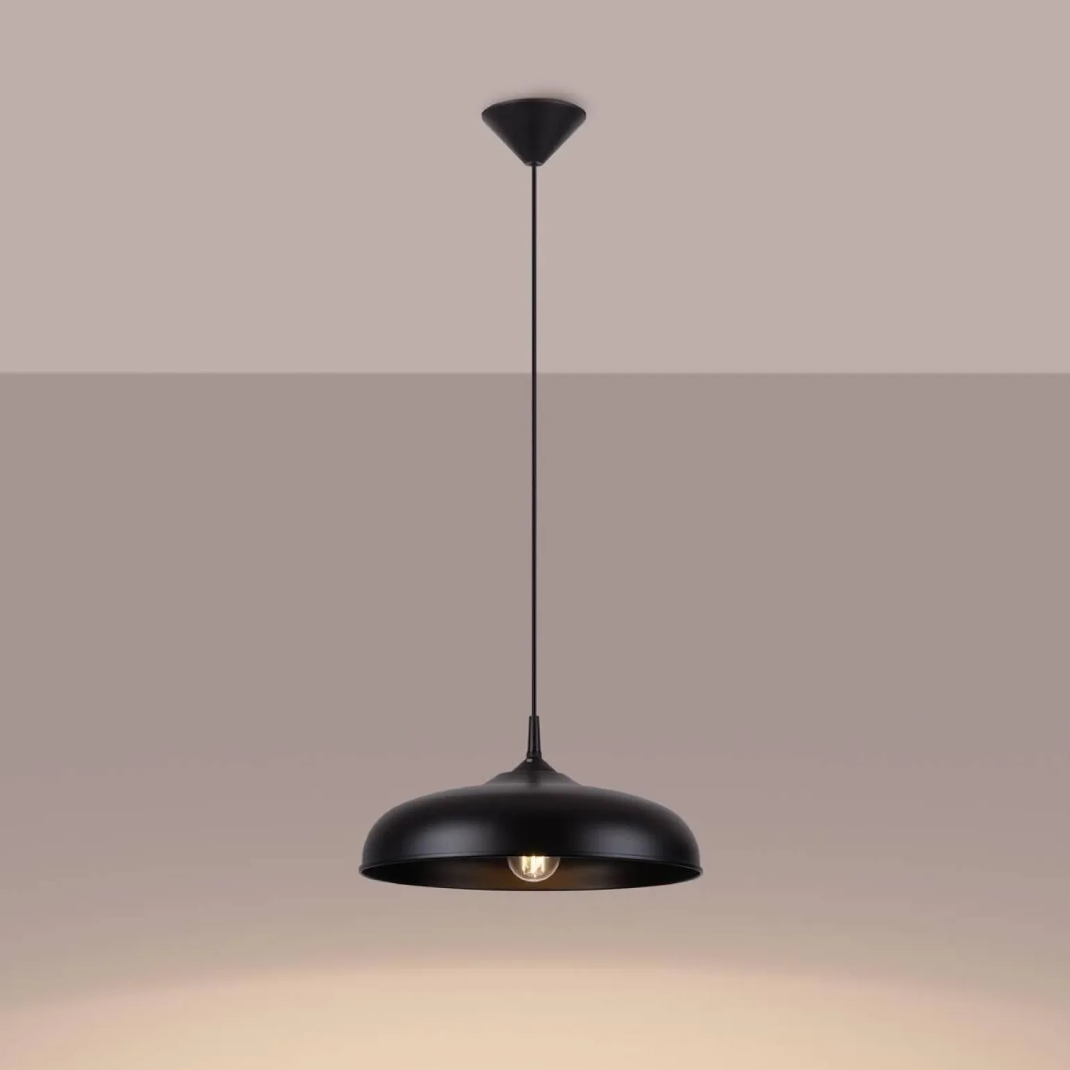 Lampa wisząca GINA czarna (SL.1330) - Sollux Lighting