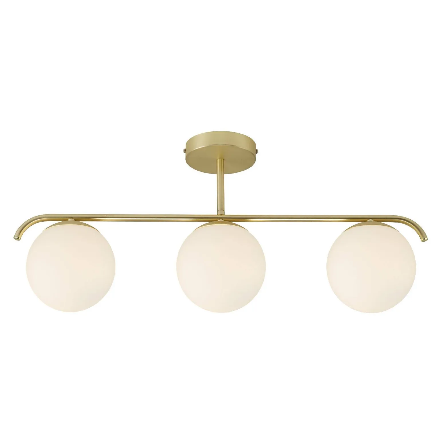 Lampa wisząca GRANT Nordlux E14 3x25W Szkło Mosiądz