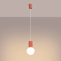Lampa wisząca HALO 1 brzoskwiniowa (SL.1754) - Sollux Lighting